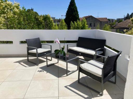 Appartement Terrasse Panoramique Hopitaux Et Facultes Монпелие Екстериор снимка