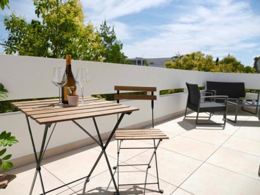Appartement Terrasse Panoramique Hopitaux Et Facultes Монпелие Екстериор снимка